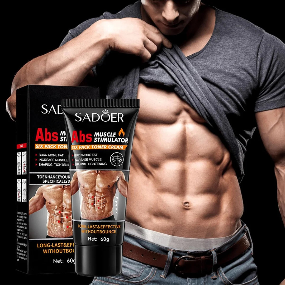🔥 Flat 30% OFF + FREE SHIPPING | SADOER Abs Toning Cream