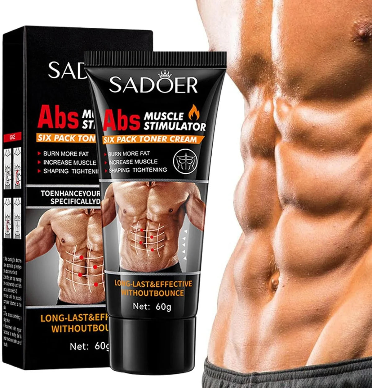🔥 Flat 30% OFF + FREE SHIPPING | SADOER Abs Toning Cream