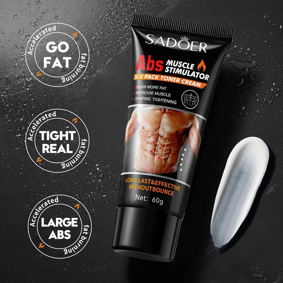 🔥 Flat 30% OFF + FREE SHIPPING | SADOER Abs Toning Cream